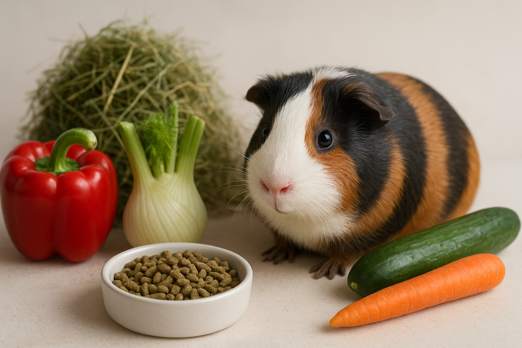 Alimentation cochon d’Inde : quoi lui donner ?