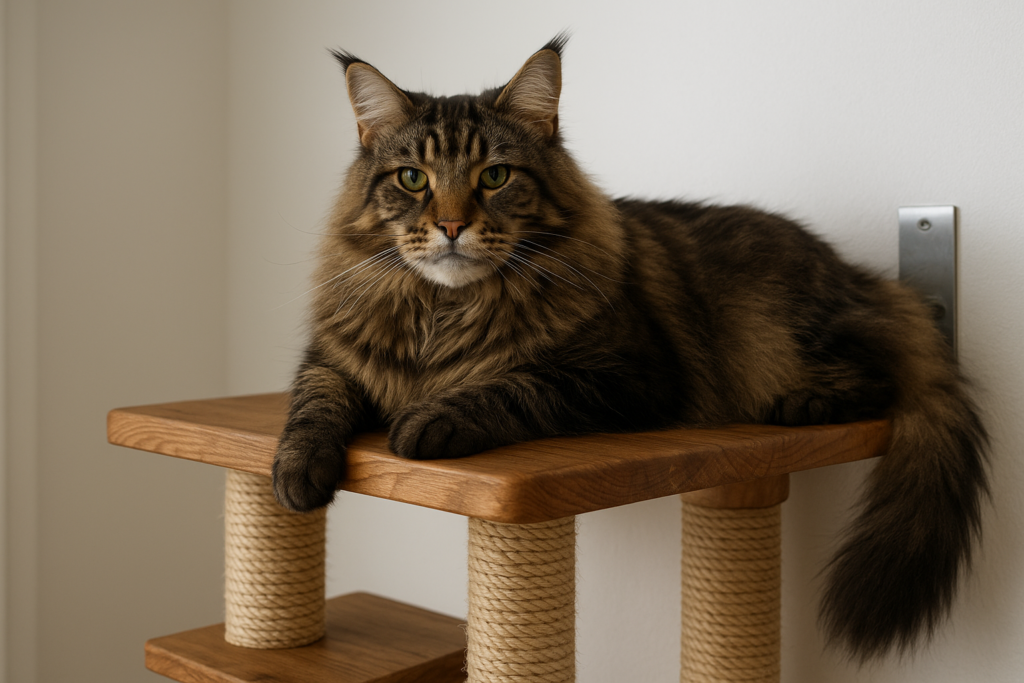 Arbre à chat pour grands chats : guide choix stable
