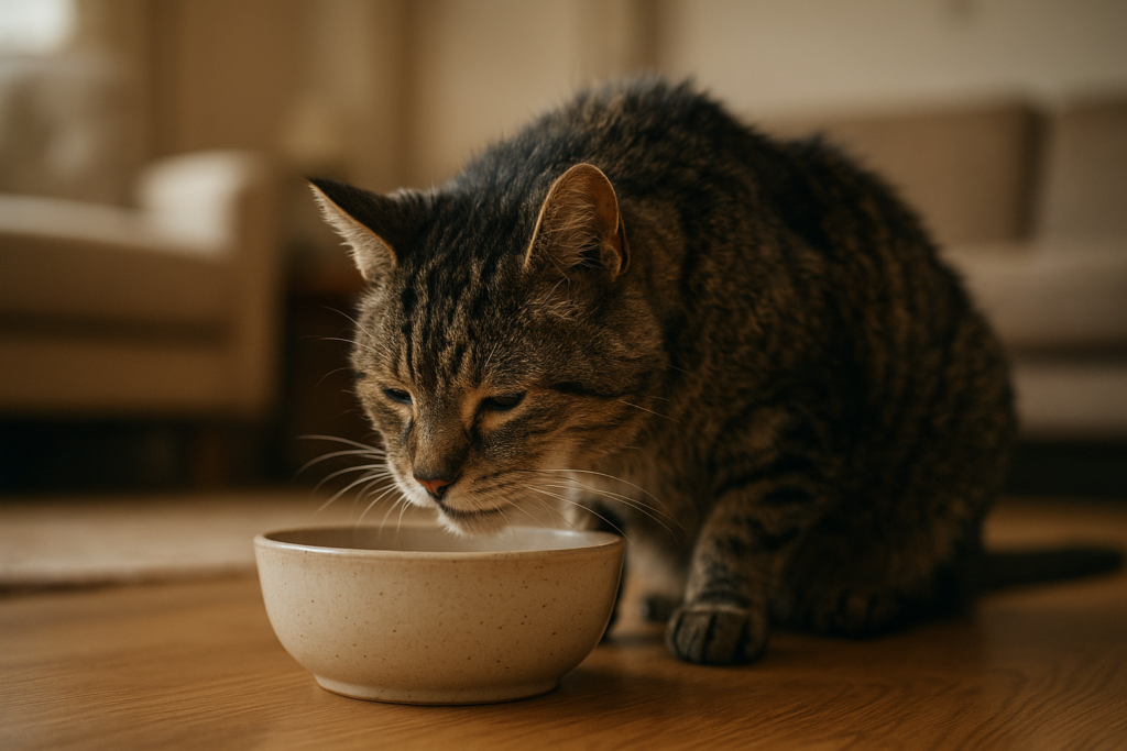 Chat qui boit beaucoup : causes fréquentes et alertes
