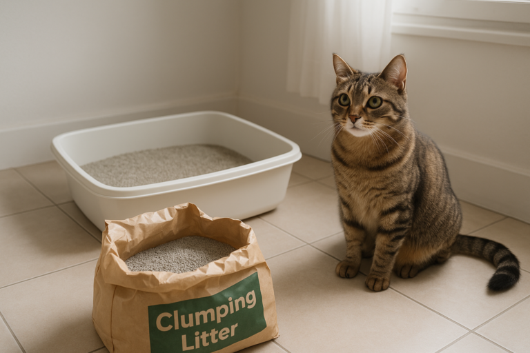 Dépenses de litière pour chat : combien par mois ?