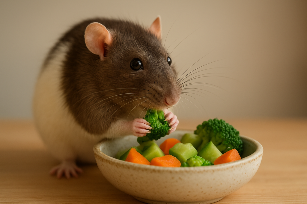 Rat domestique : alimentation, quantités et interdits